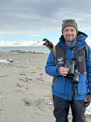 A gathering of Atlantic walruses in Svalbard, Norway.
