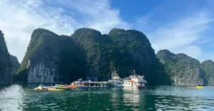 Sailing through limestone dreams, Hạ Long Bay, Vietnam.