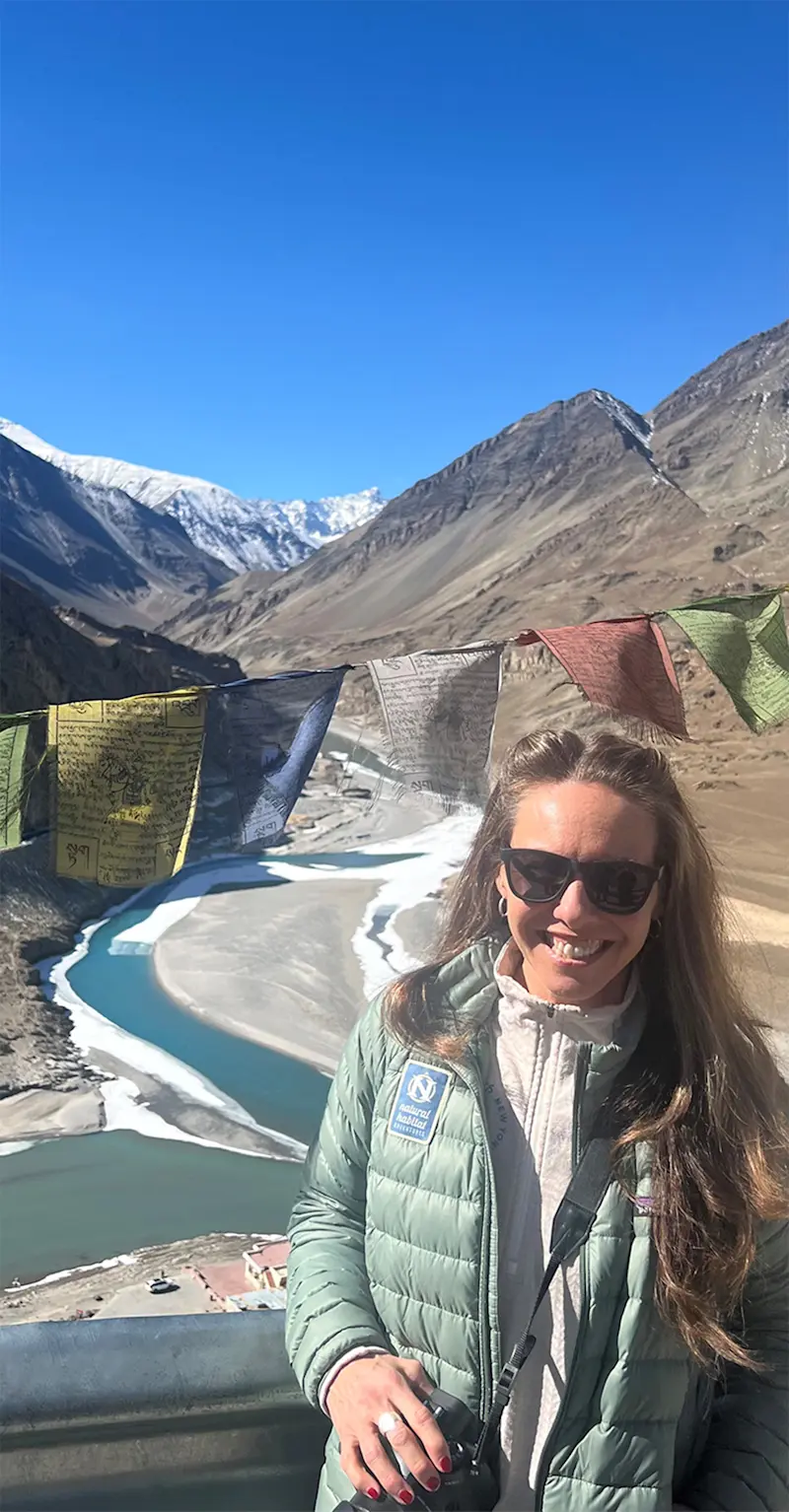 Sightseeing in Ladakh, India.