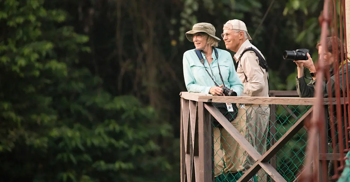 Nat Hab guests, Borneo.