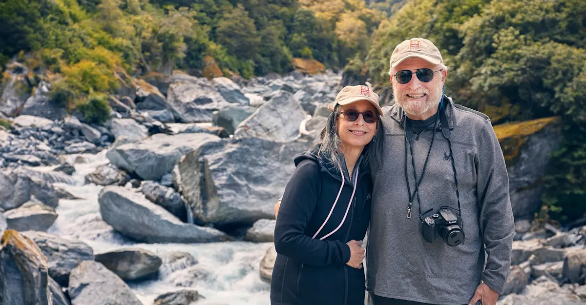 Nat Hab guests, Fiordland National Park, New Zealand.