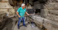 Traditional breadmaking, Videmonte, Portugal.