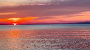 Where the lake feels more like an ocean, Lake Huron, Michigan.