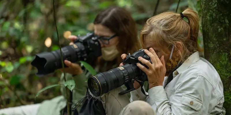 Nat Hab guests, Kibale National Park, Uganda.