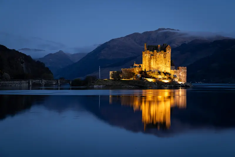 Eilean Donan Castle, Isle of Skye, Scotland.
