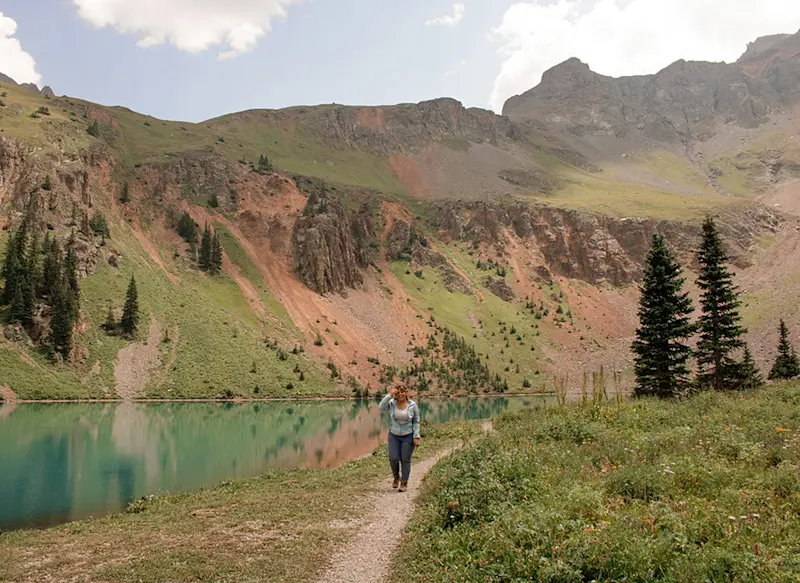 Blue Lake in Ridgeway Colorado