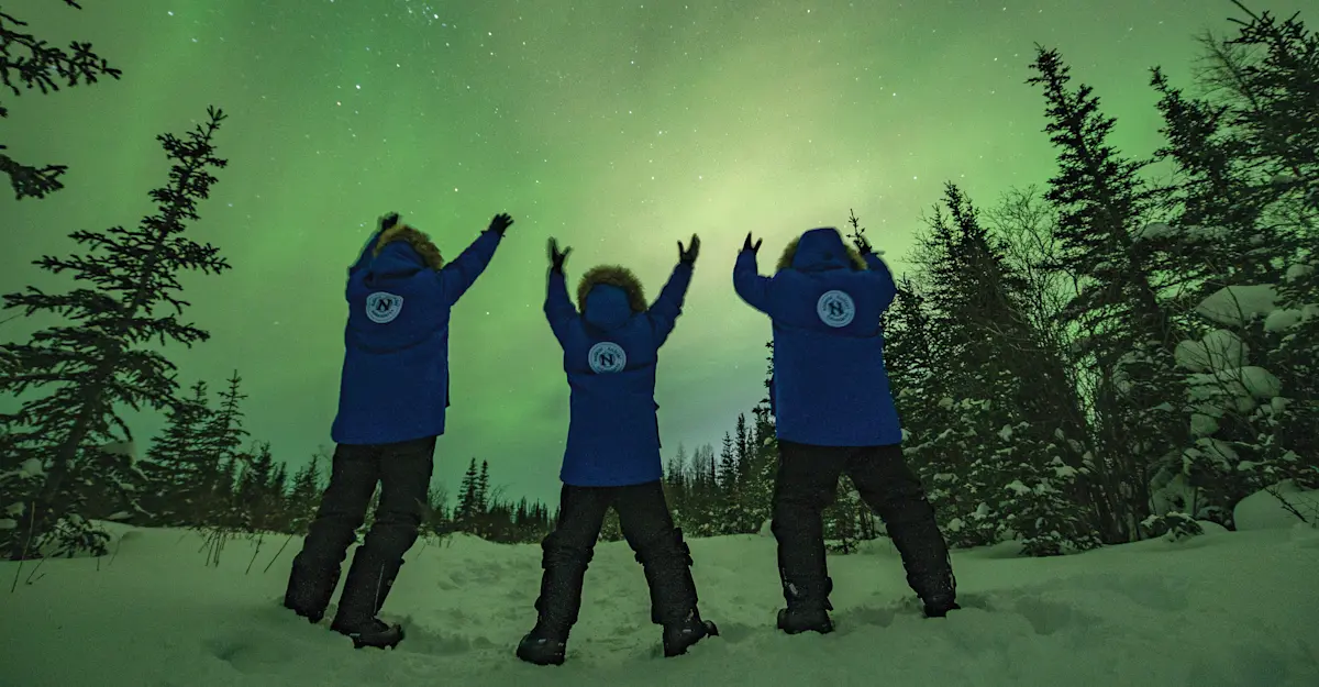 Nat Hab guests, Churchill, Manitoba.