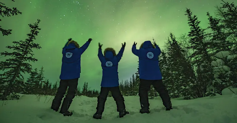 Nat Hab guests, Churchill, Manitoba.