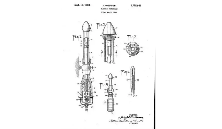 Original vape patent image