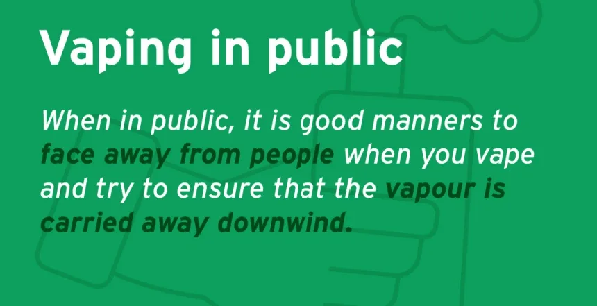 VApril vaping in public | Image in article