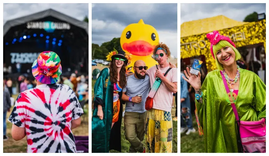 Blu at festivals | Image in article