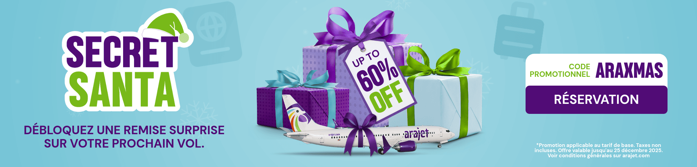 Christmas Promotion - Travel Discount (Web)