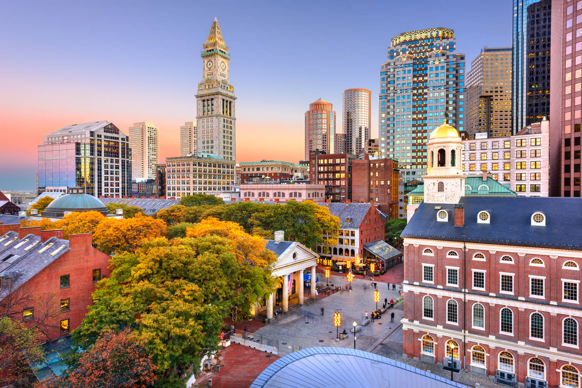 Quincy Market e Faneuil Hall