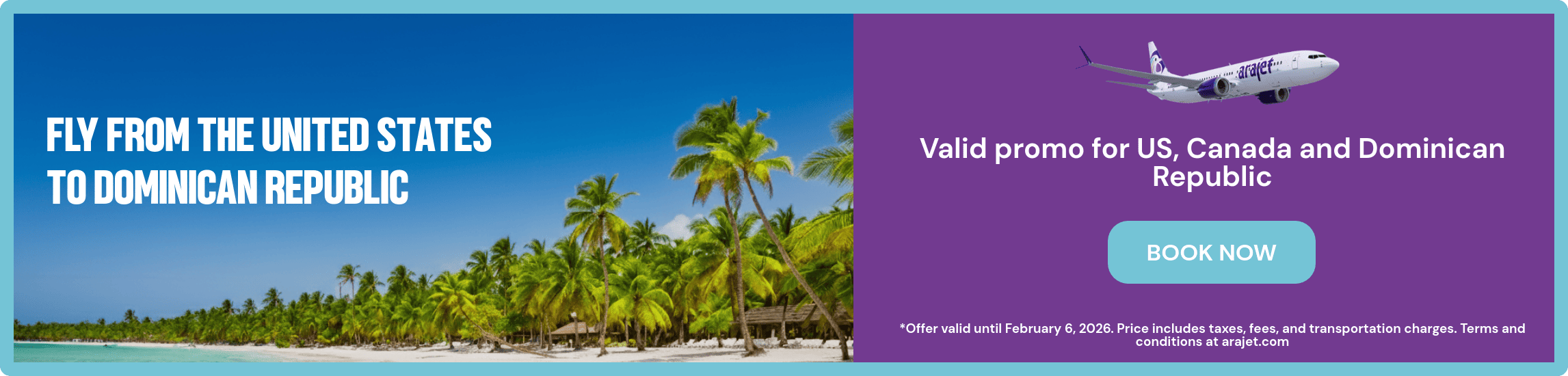 Arajet Promo