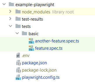 Small project with a few Playwright tests