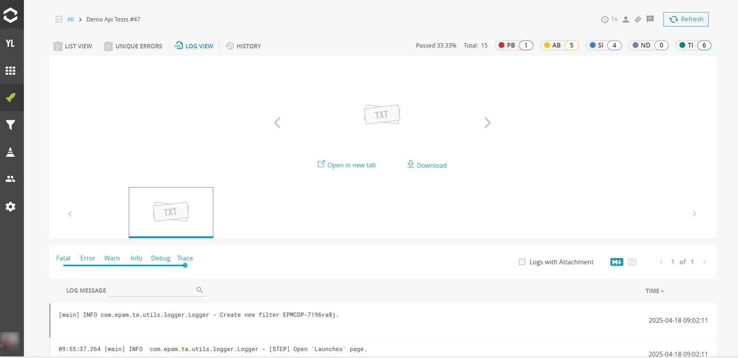 Everything you need in one place for defect triage