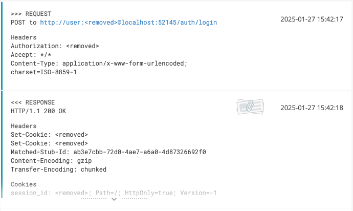 Hidden Session ID in the logs