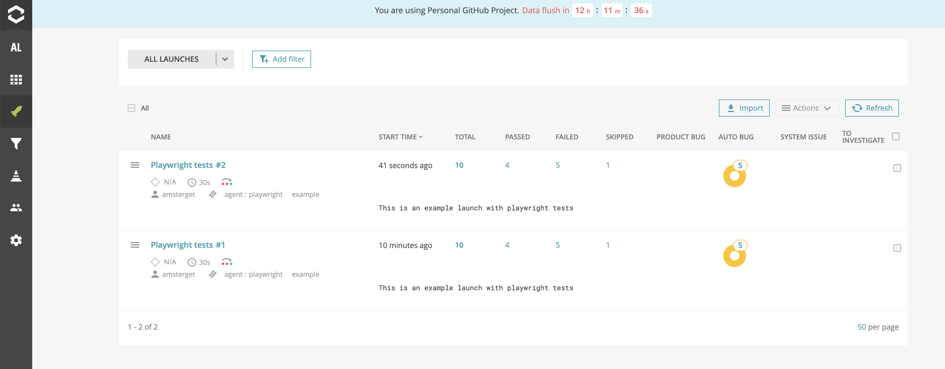 Similar test failures automatically classified using historical triage data in ReportPortal