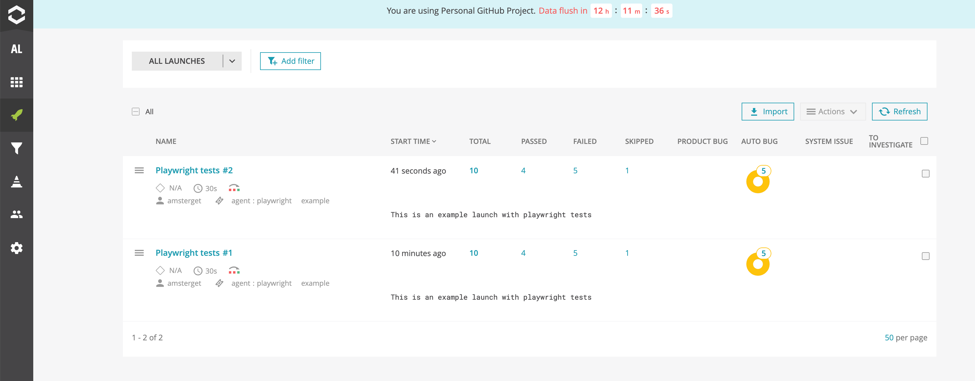 Similar test failures automatically classified using historical triage data in ReportPortal
