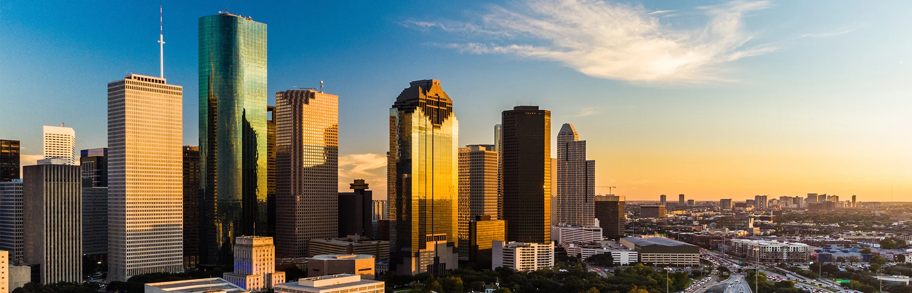 Houston city skyline