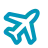 icon of a plane