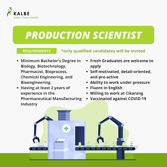 Kalbio Career | Kalbio Global Medika