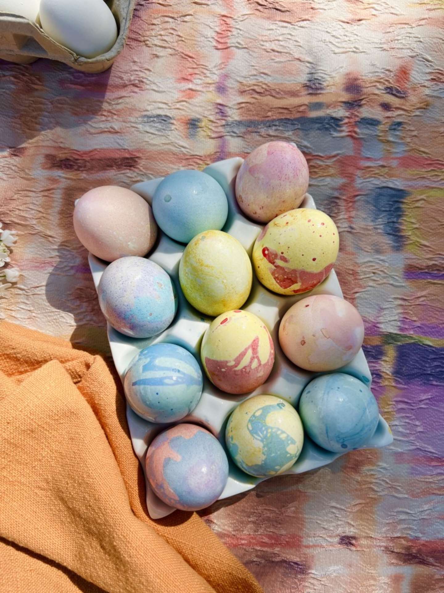 Easter Eggs Napkin