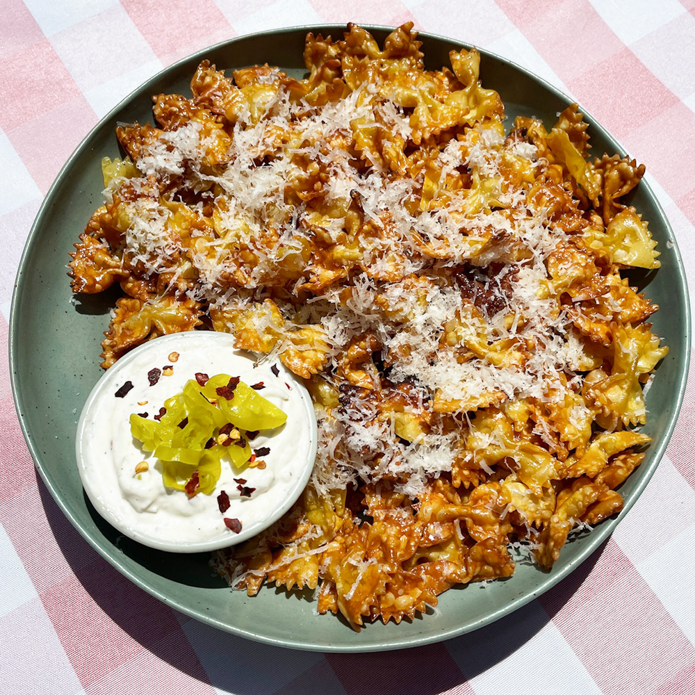 Cravings Pasta Chips & Dip