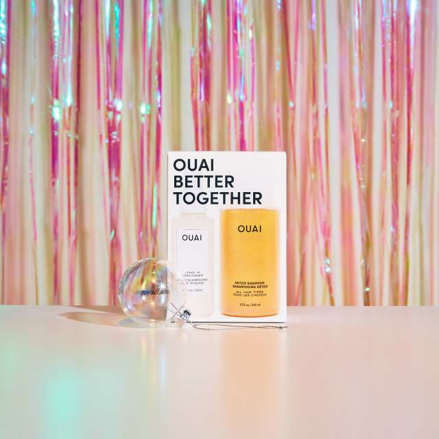 Guests staying the night? This limited-edition set featuring full sizes of OUAI's clarifying Detox Shampoo and hydrating Leave In Conditioner is the perfect gift for just about anyone who loves OUAI haircare. Hat tip to Chrissy's pal, Jen! 
