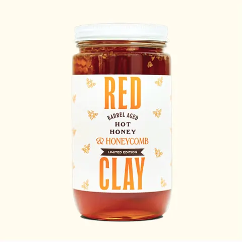 RED CLAY HOT HONEY WITH HONEYCOMB
