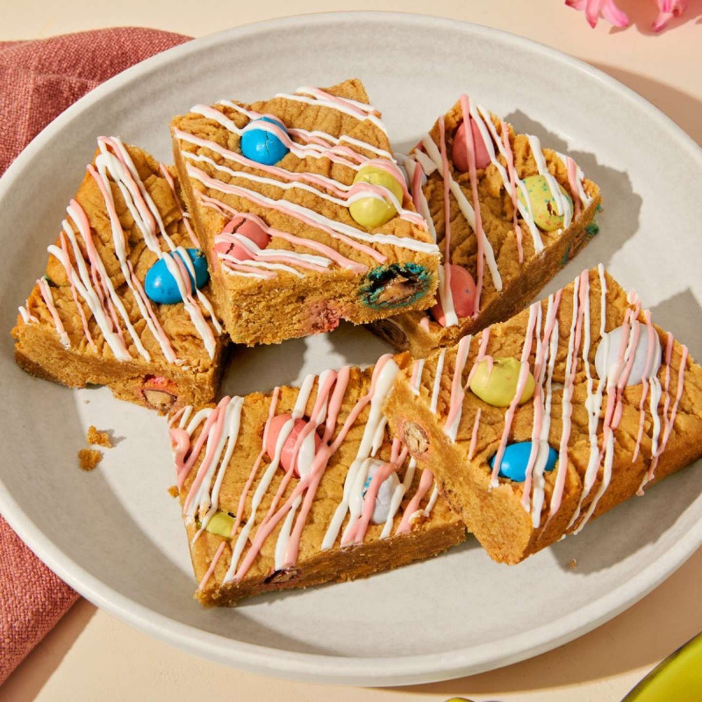Peanut Butter Cookie Bars Shoppable Image