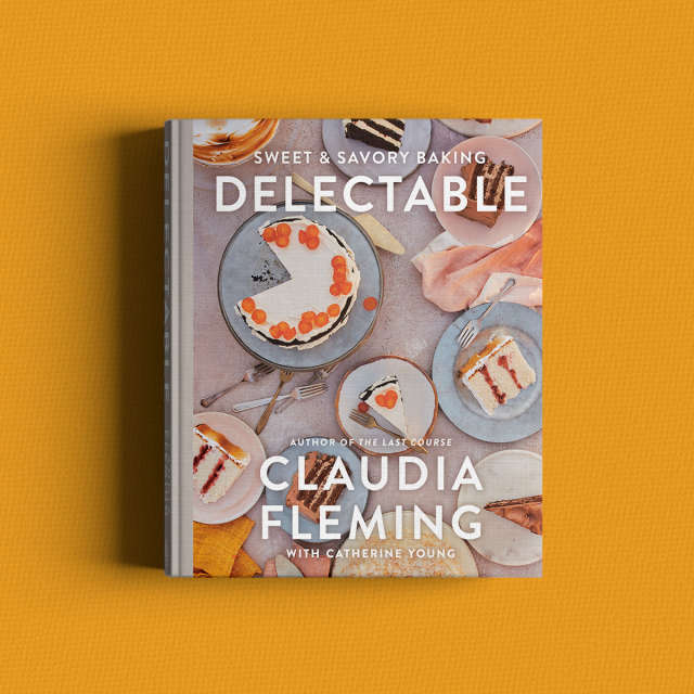 The highly anticipated second cookbook from celebrated chef, author and restaurateur Claudia Fleming, Delectable is a new collection of recipes all developed and tweaked in her own small kitchen. 