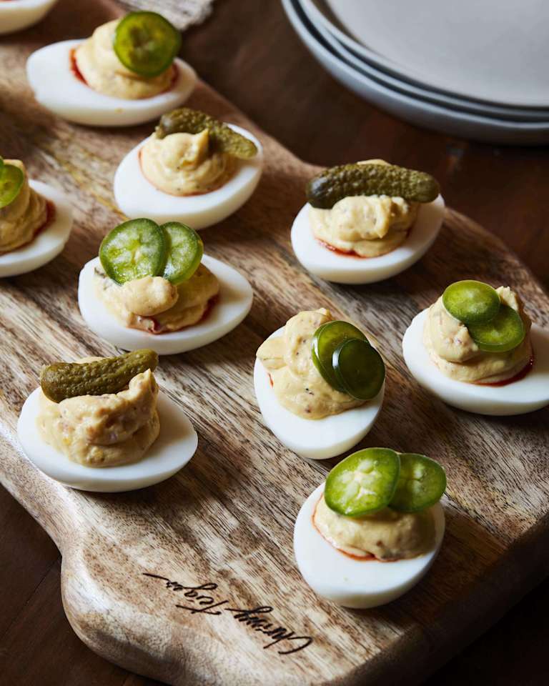 Spicy Deviled Eggs Cravings