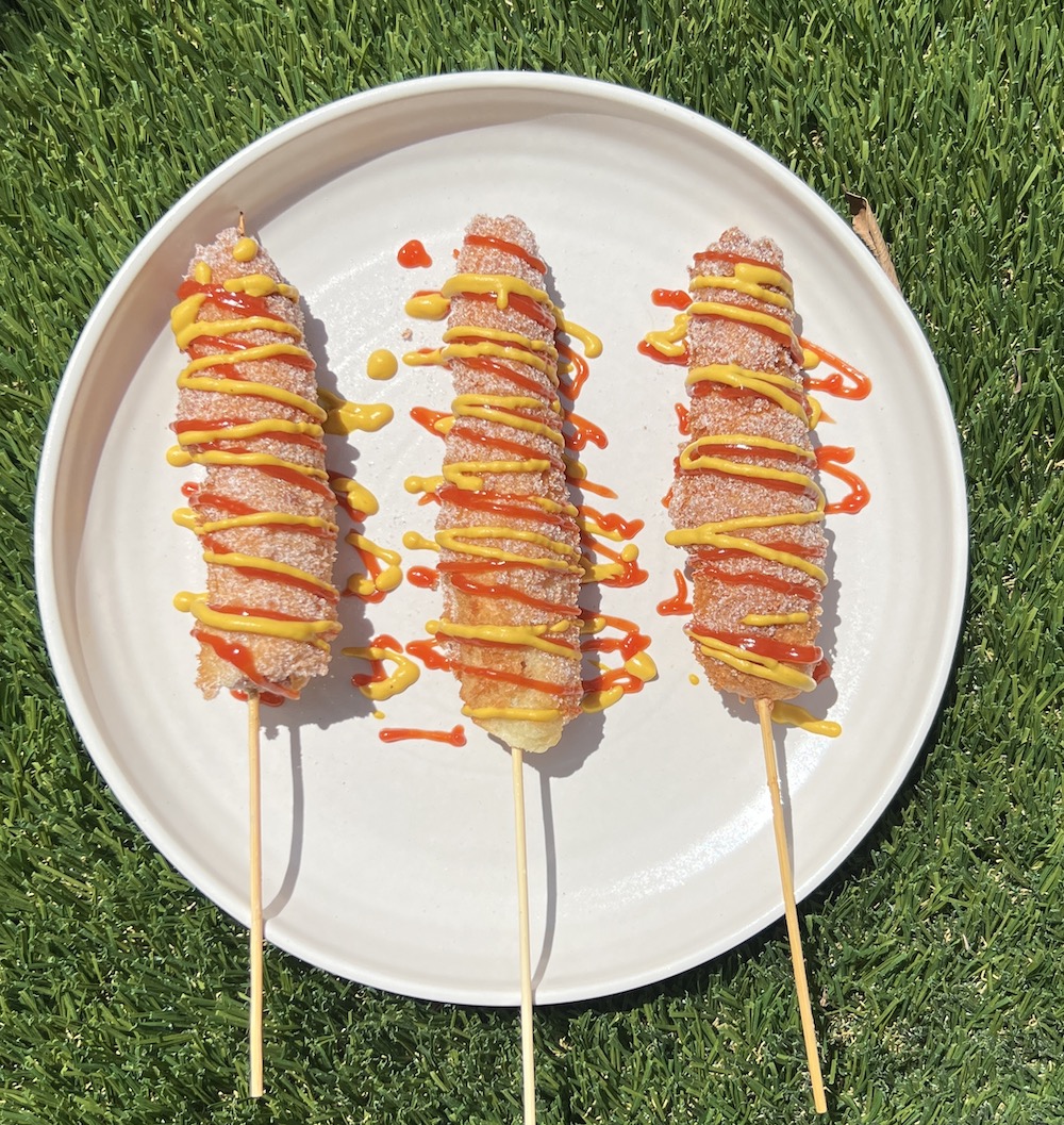 Cravings Mochi Corn Dog with Cheese