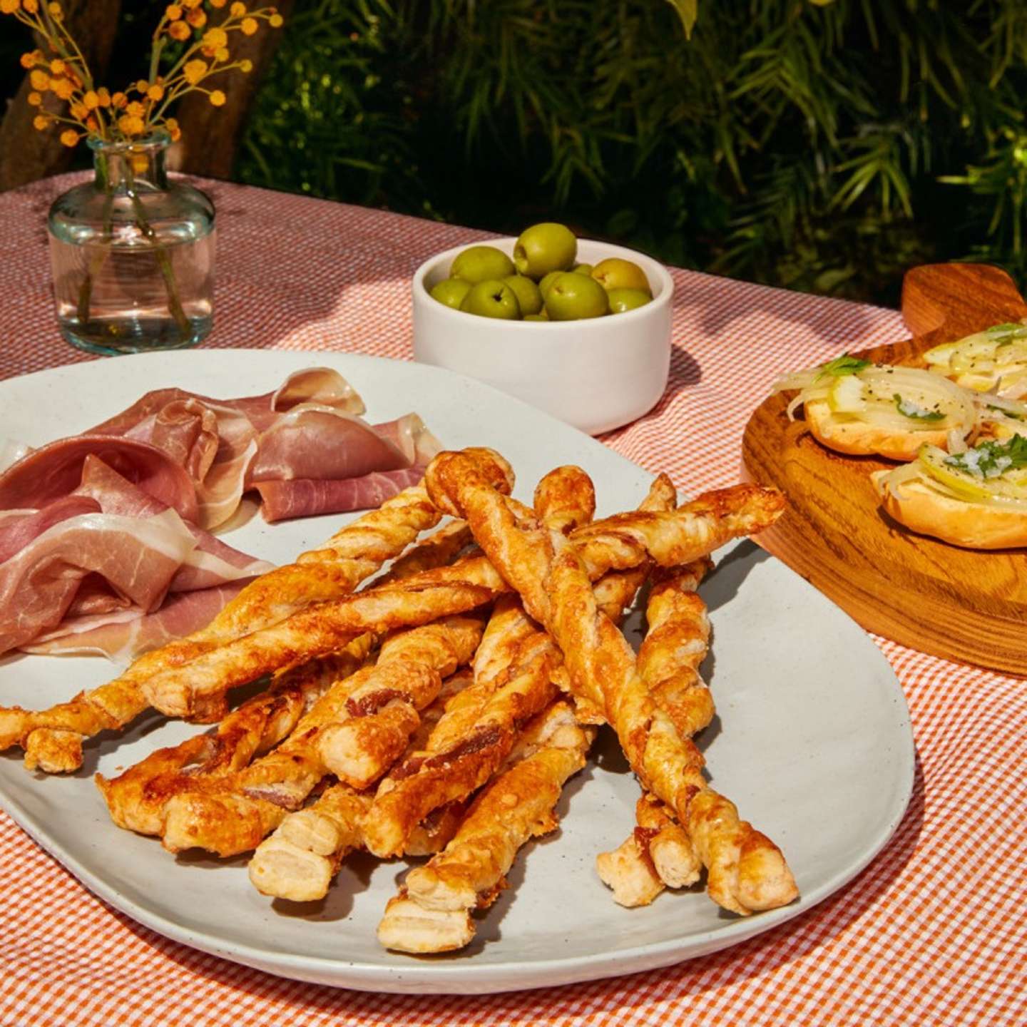 Prosciutto & Parmesan Twists