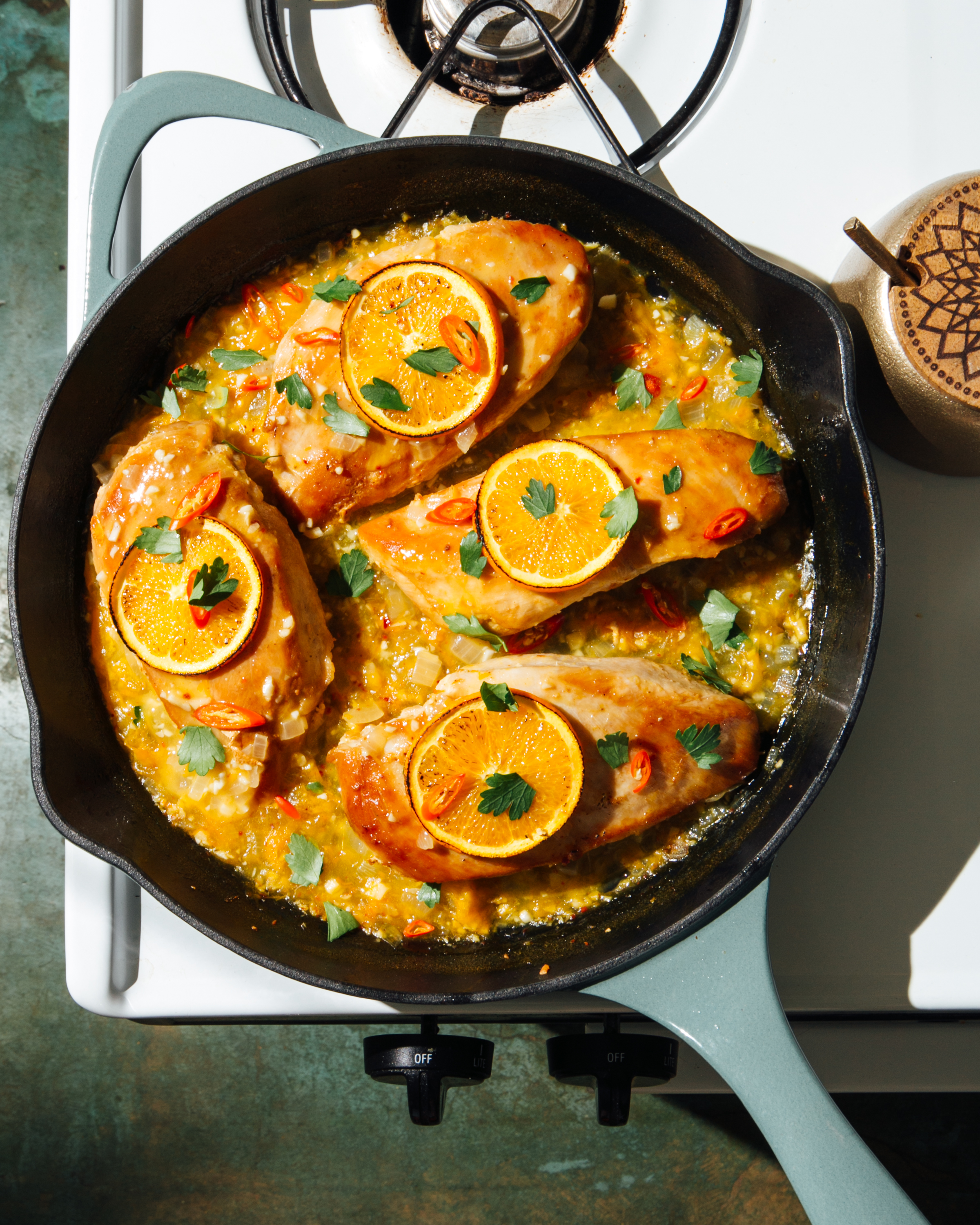 one pot orange chicken