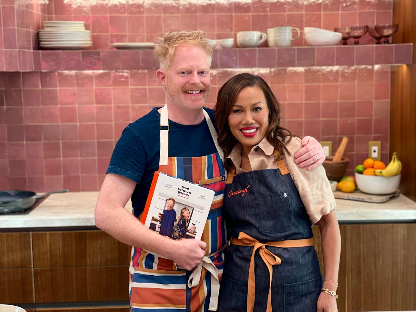 Cravings Jesse Tyler Ferguson Makes Green Chile Chicken Enchilada Pie