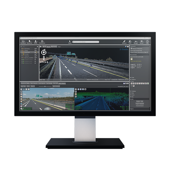 software on a monitor