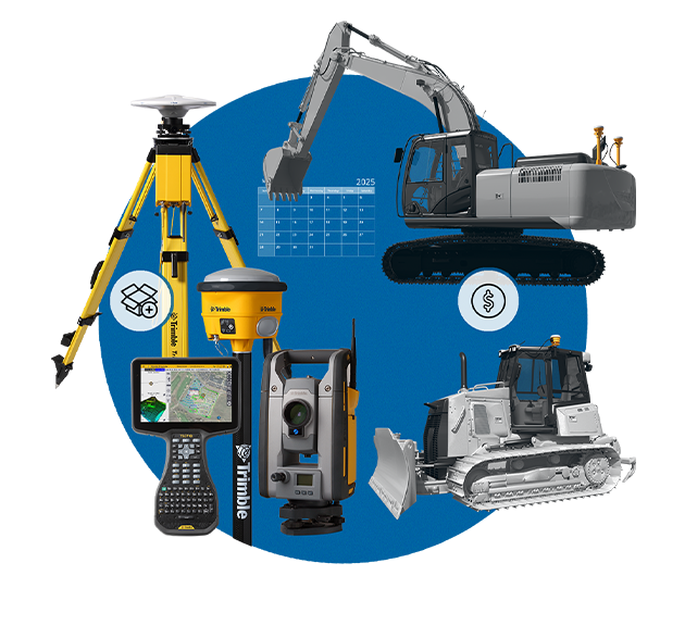Machine and antennas working with Works and Works plus software