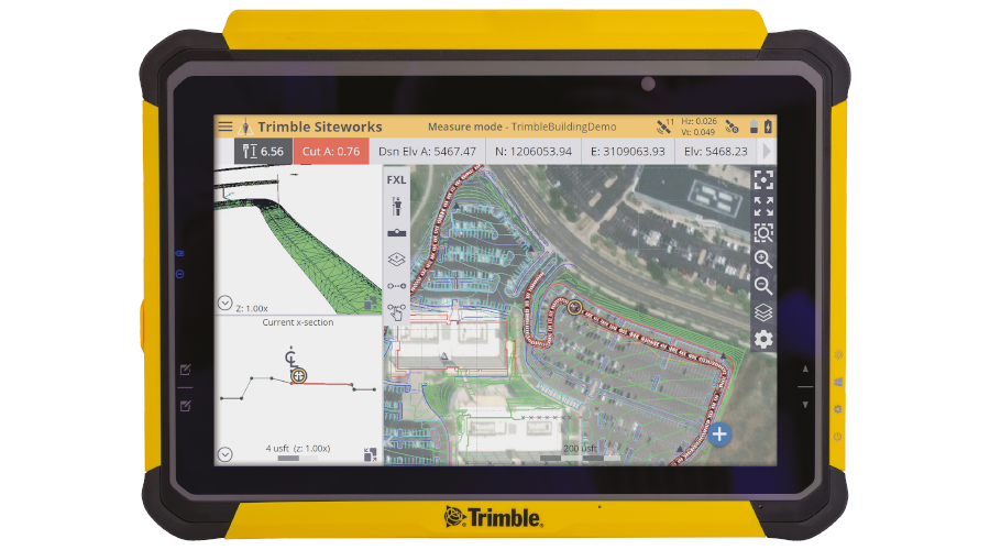 Trimble T110 tablet