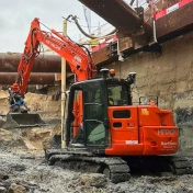 Compact excavator