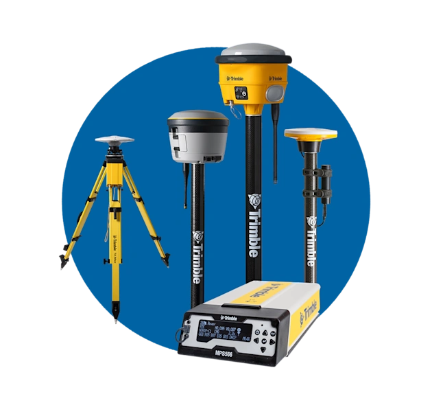 Trimble antennas and receivers