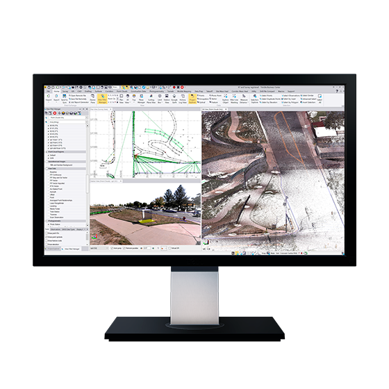 imagen de un software de oficina en la pantalla de una computadora