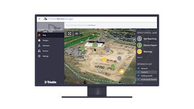 Worksmanager software on a desktop screen