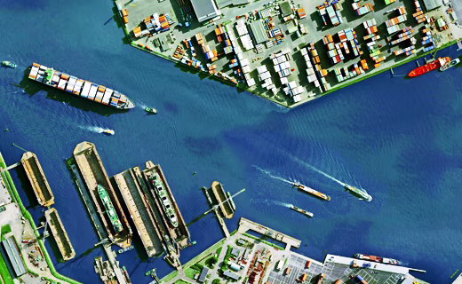 eCognition Schifffahrtshafen