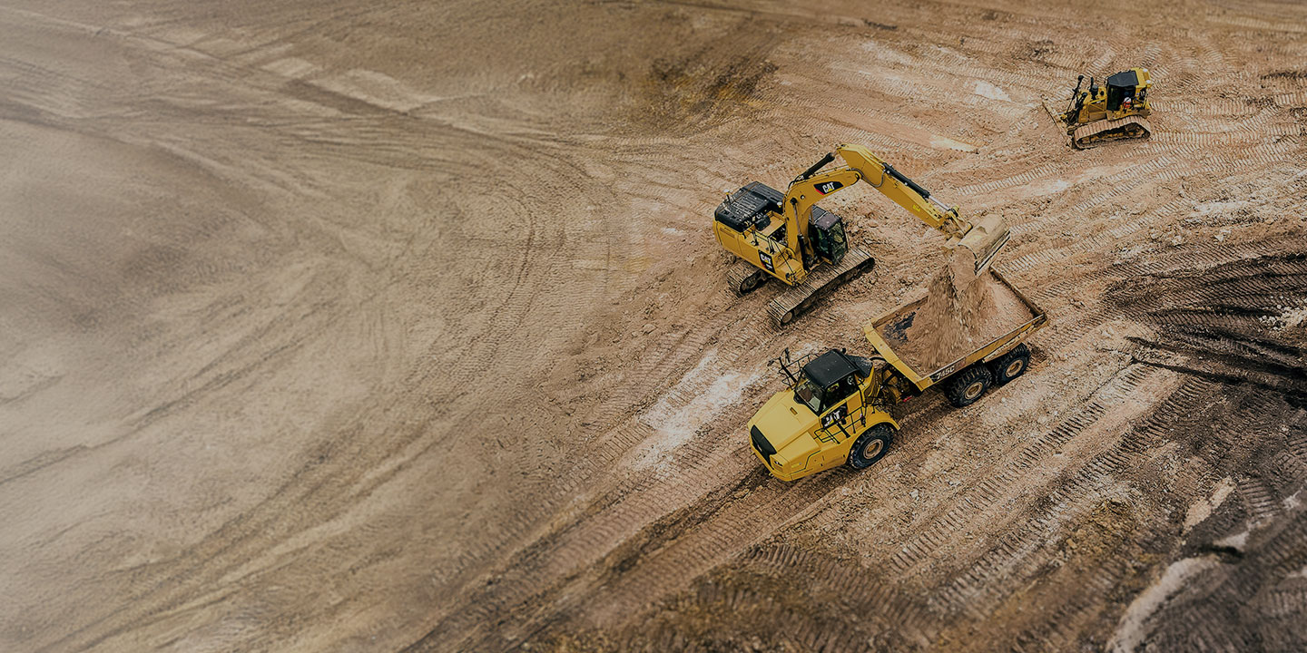 Trimble Earthworks grade control excavator with payload management