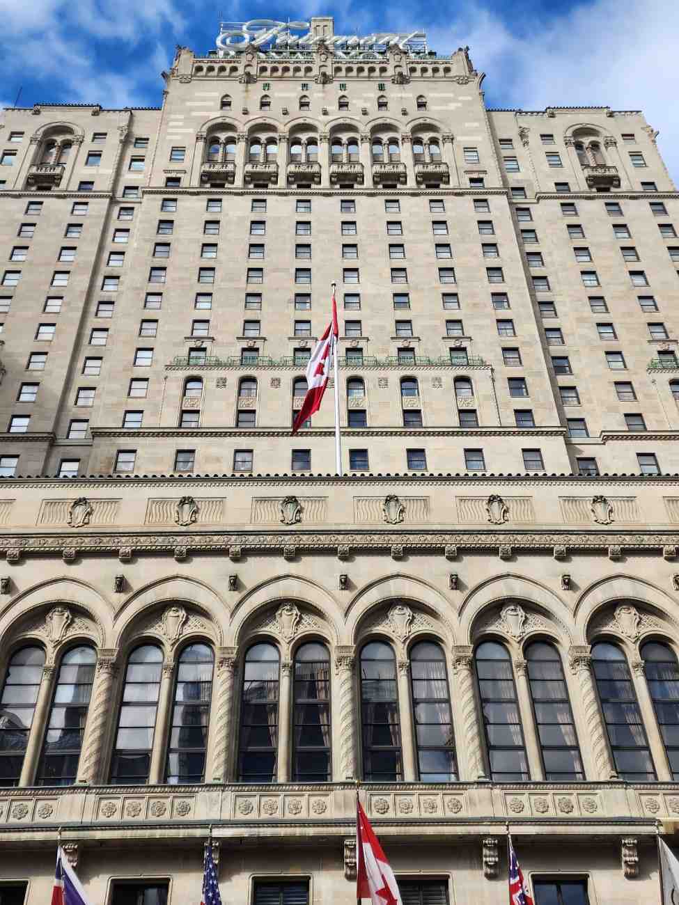 fairmont royal york hotel view