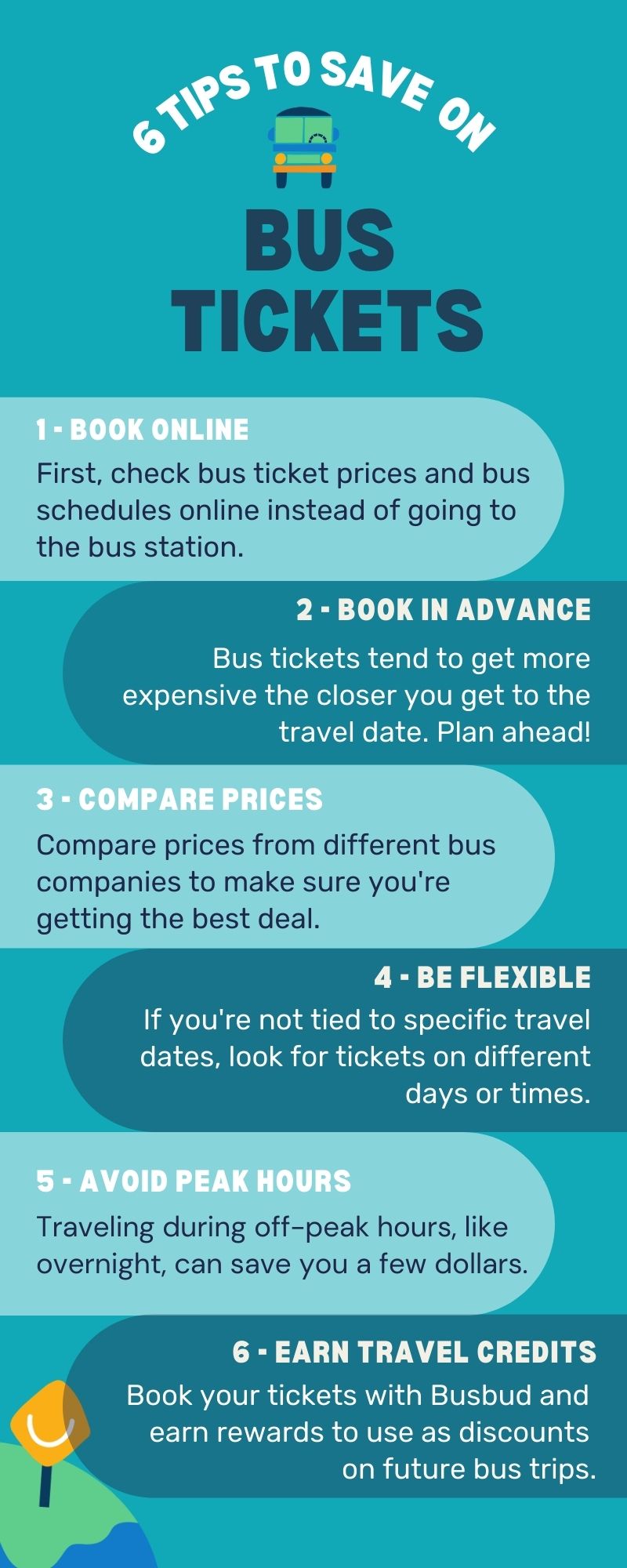 tips to save on bus tickets