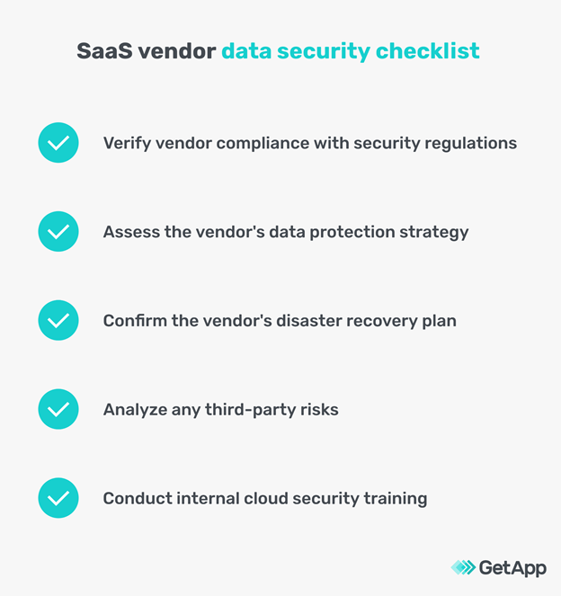 SaaS-vendor-data-security-checklist