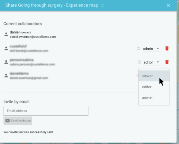 Custullence collaboration dashboard